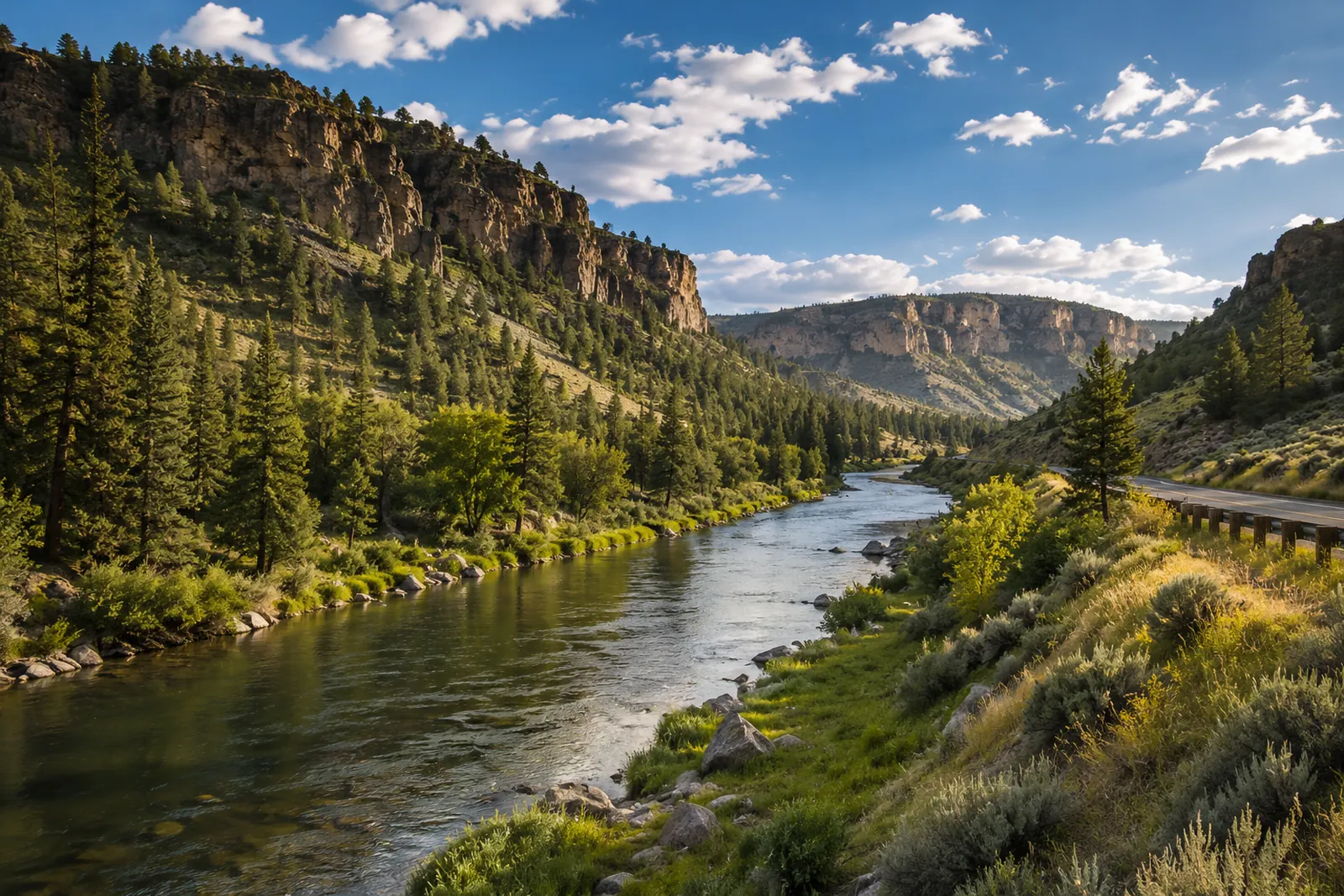 Crooked River, Lower Canyon, Oregon