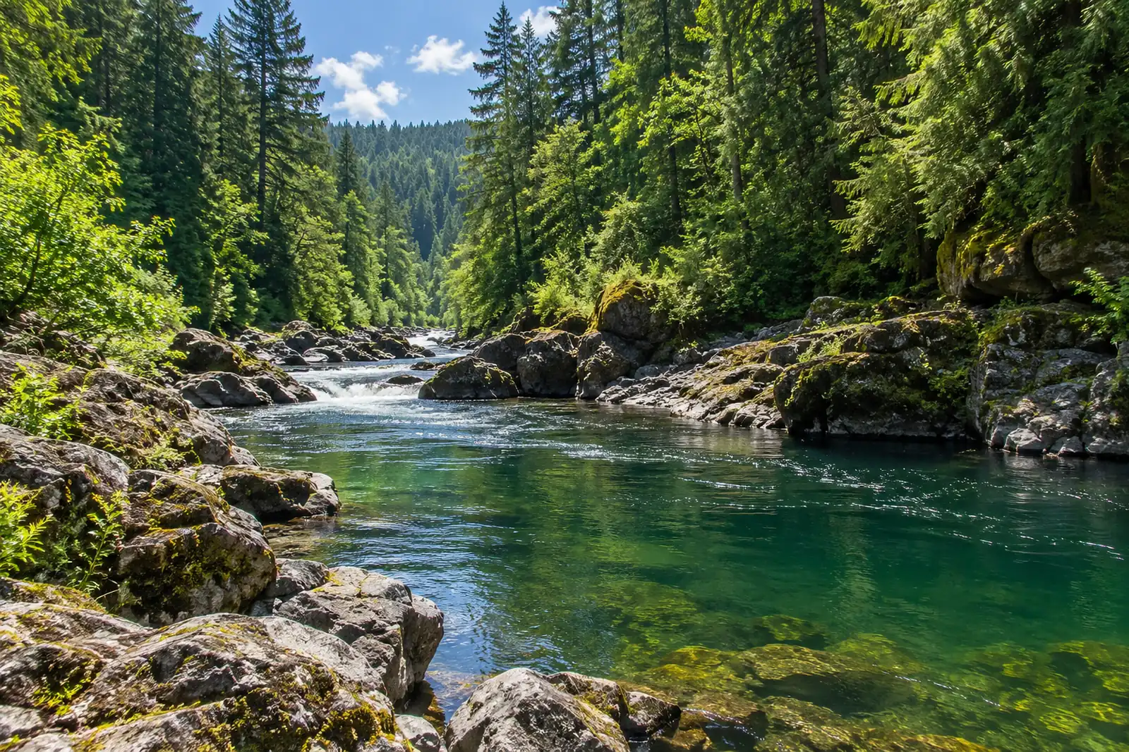 Lewis River, East Fork (Heisson), Washington
