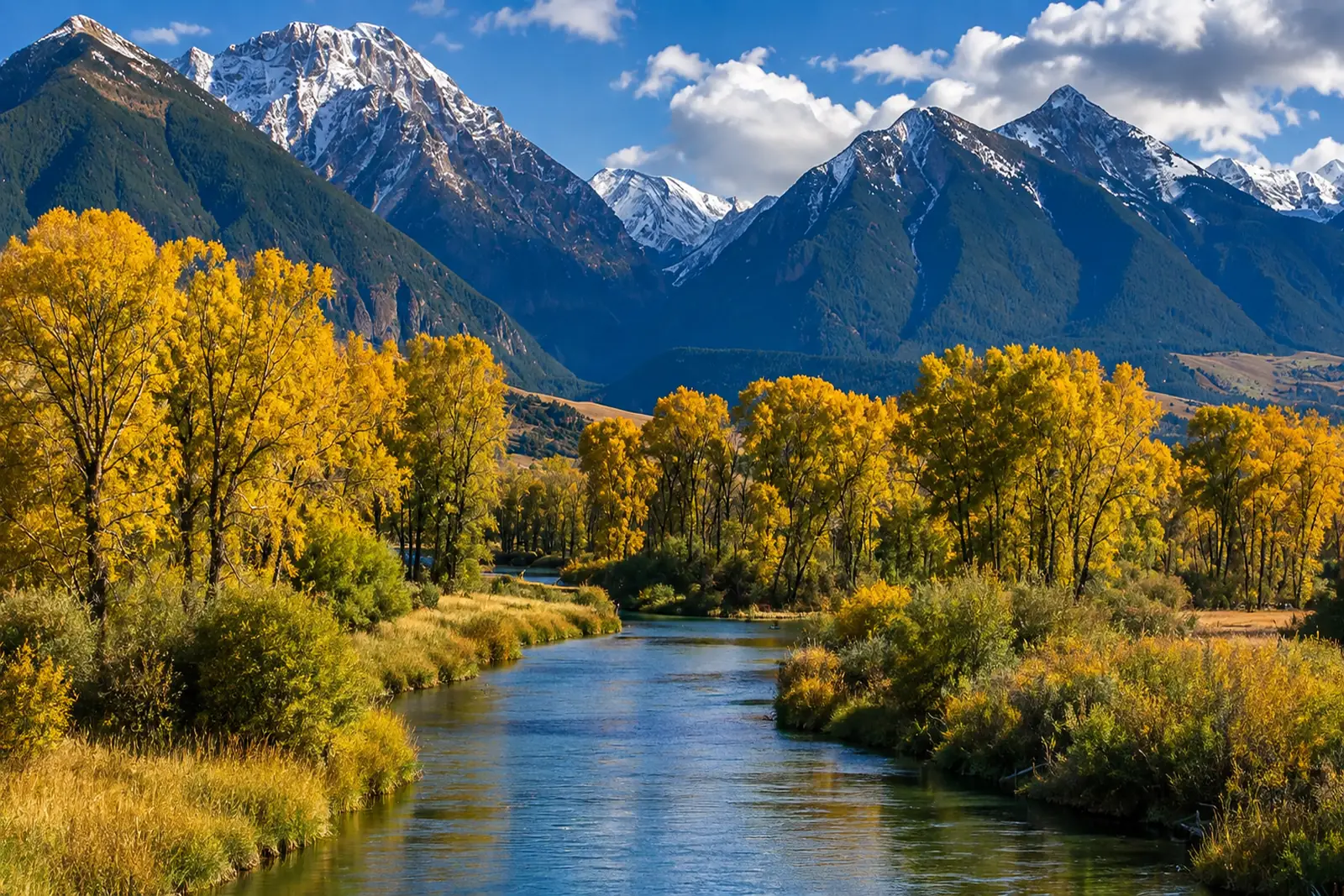 Yellowstone River, Paradise Valley, Montana